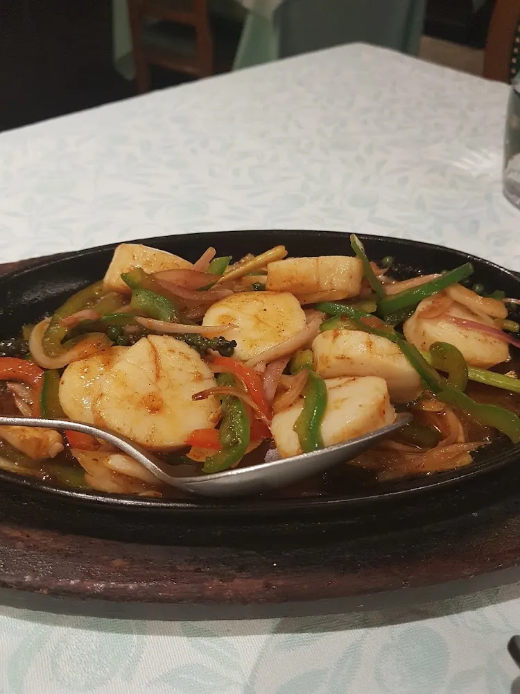 Saint Jacques Sur Plaque Chauffante